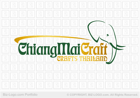 Good Logo Design Examples on Elephant Logo Example  To Identify With It S Native Thailand  This