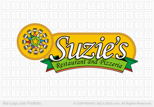 Restaurant and Pizzeria Logo Design