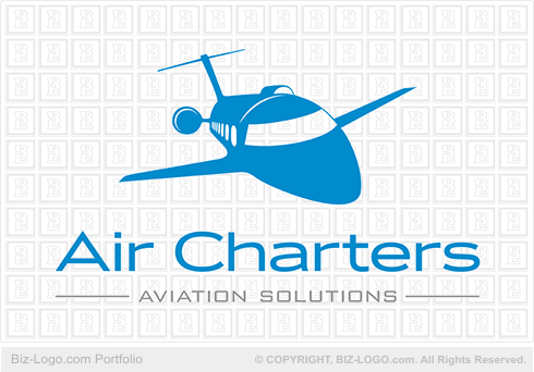 Logo Design  on Airplane Logo Gif