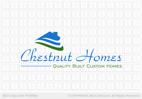 Custom Logo Design on Logo Design  Custom Homes Logo