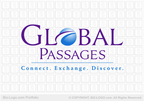 Logo Design Examples on Logo Design  Export Import Global Logo