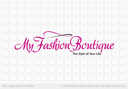 Logo Design Program on Fashion Boutique Logo Gif