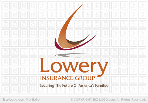 Logo Design Letter on Letter L Insurance Logo Gif