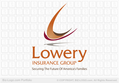 Logo Design Letters on Logo Design Letter L Insurance Logo