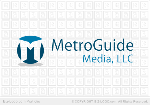Logo Design Alphabet on Media Company Letter M Logo Gif