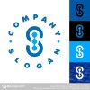 The Blue Letter S Logo