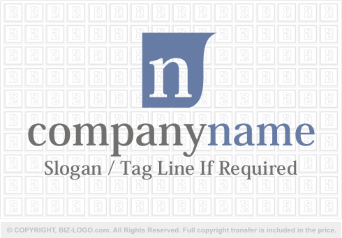 Logo 1303: Simple N Logo