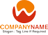 Orange Letter W Logo