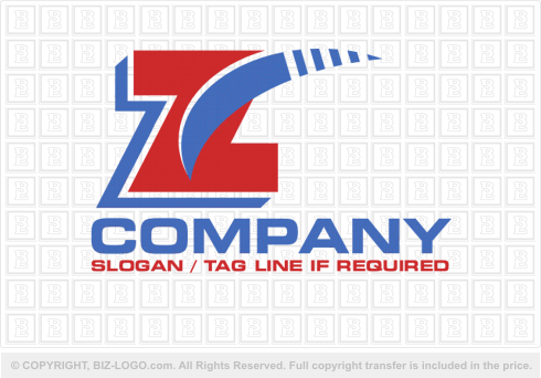Logo 2275: Red Letter Z Logo