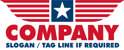 Stars And Stripes Logo<br>Watermark will be removed in final logo.