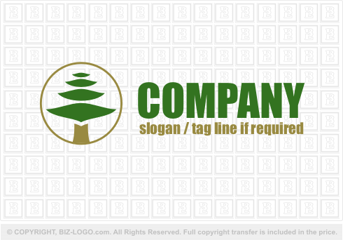 Logo 1614: Pine Tree Logo