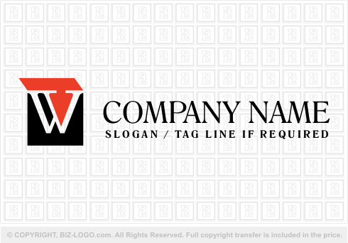 Logo 2113: Formal Letter W Logo