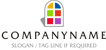 Colorful Window Logo<br>Watermark will be removed in final logo.