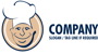 Smiling Chef Logo<br>Watermark will be removed in final logo.