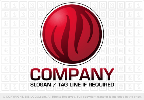 Logo 170: Red Globe Logo
