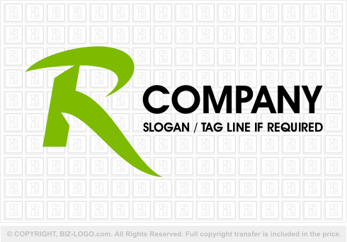 Logo 1485: Green R Logo