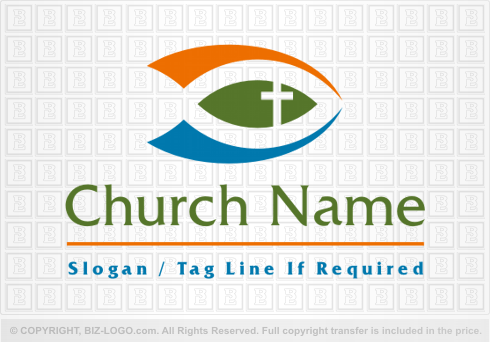 Logo 1020: Christian Fish Logo
