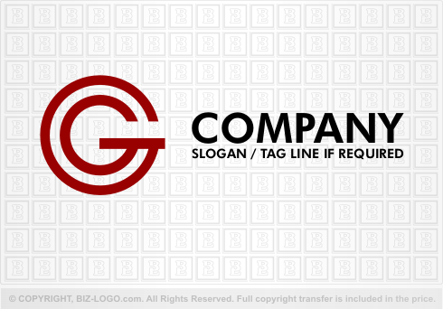 Logo Design on Pre Designed Logo 831  Circular Letter G Logo