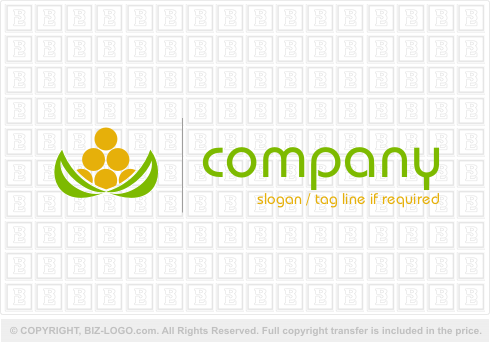 Logo 2223: Fruit Plant Logo