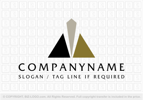 Logo 555: Simple Triangle Logo