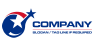 Globe with Star Logo