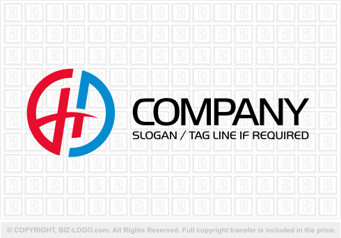 Logo 997: Cool Letter H Logo