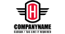 Letter H and Wings Logo