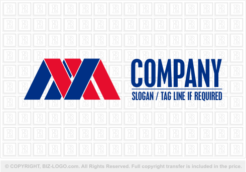 Logo 1278: Folded M Logo