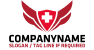 Medical Cross Wings Logo