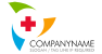 Medical Cross Rainbow Logo