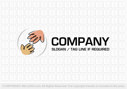 Logo 1354: Helping Hands Logo