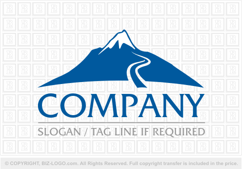 Logo 1454: Mountain Path Logo