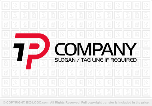Logo 1401: Letter P Logo