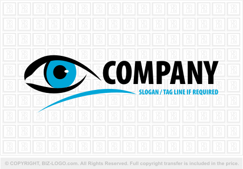 Logo 1098: Simple Eye Logo