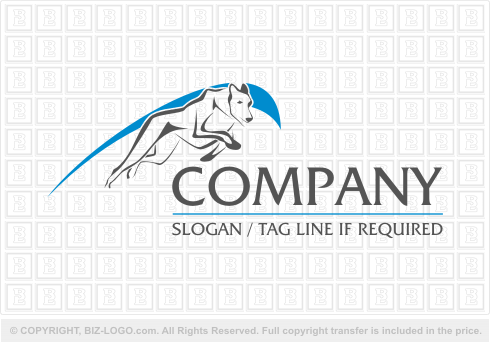 Logo 1780: Running Dog Logo