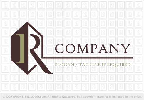 Logo 1462: Elegant Letter R Logo