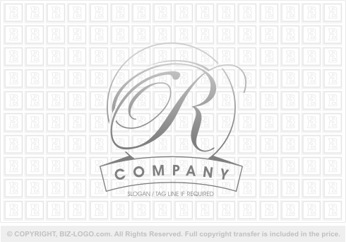 Logo 1475: Formal Letter R Logo