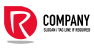 Red Drop Letter R Logo