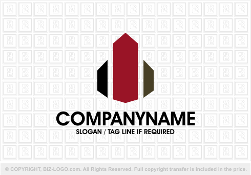 Logo 960: Simple Abstract Building Logo