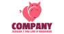 Pig Cartoon Logo