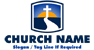 Cross and Path Logo
