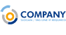 Abstract Circular Computer Logo