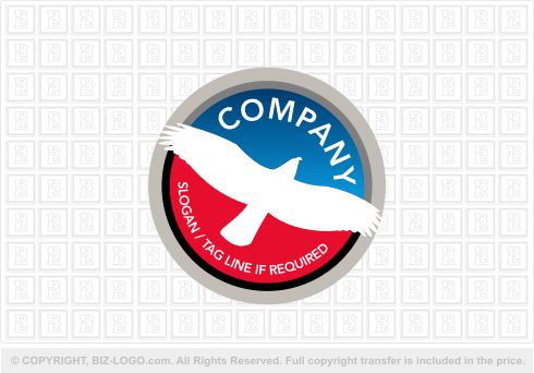 Logo 2636: Eagle Badge Logo