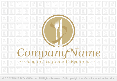 Logo 1593: Elegant Restaurant Logo