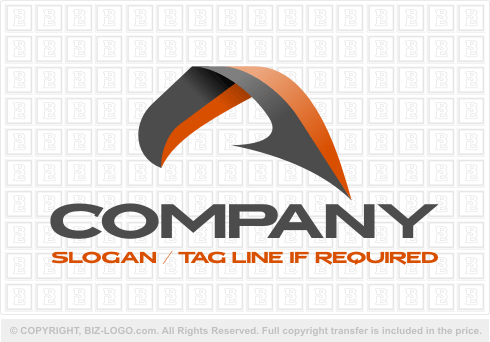 Logo 1575: Letter A Logo 3D