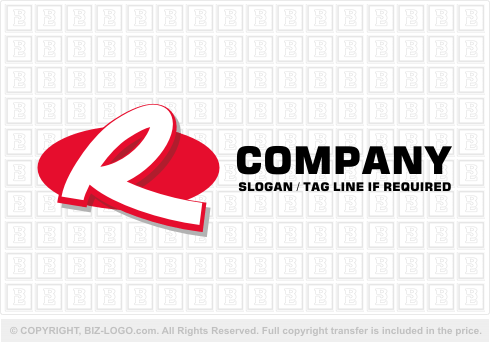 Logo 2613: Bold Red R Logo