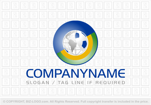 Logo Design   on Pre Designed Logo 1736  Soccer Globe Logo