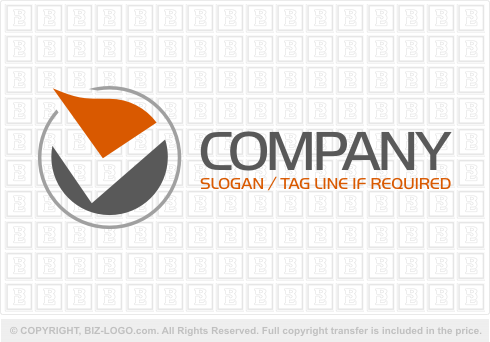 Logo Design Letter on Logo Com Pre Designed Logos Letter Logos V Logo 2079
