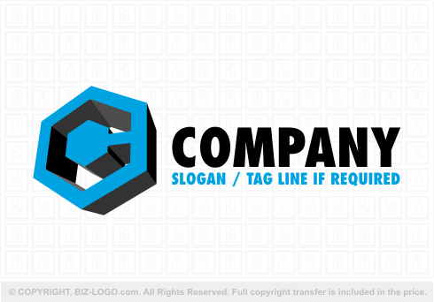 Logo 2950: C Hexagon Logo