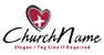 Cross and Heart Logo<br>Watermark will be removed in final logo.